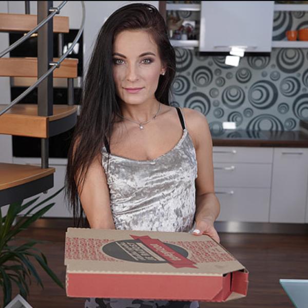 Bringing pizza and amazing sex