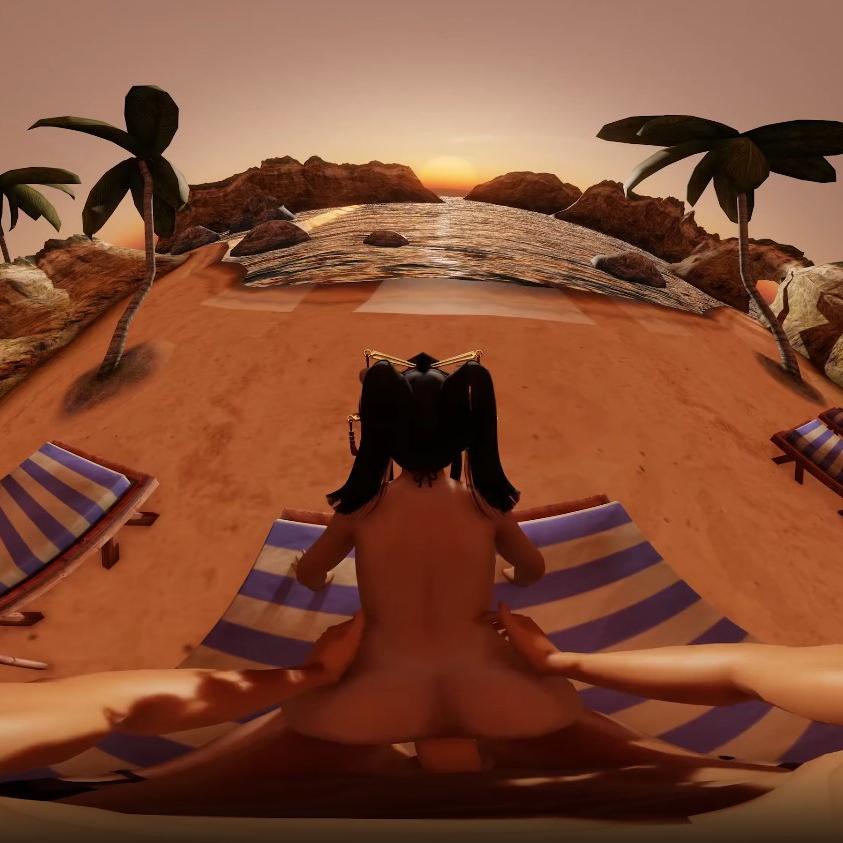 A beach parody VR Porn Video