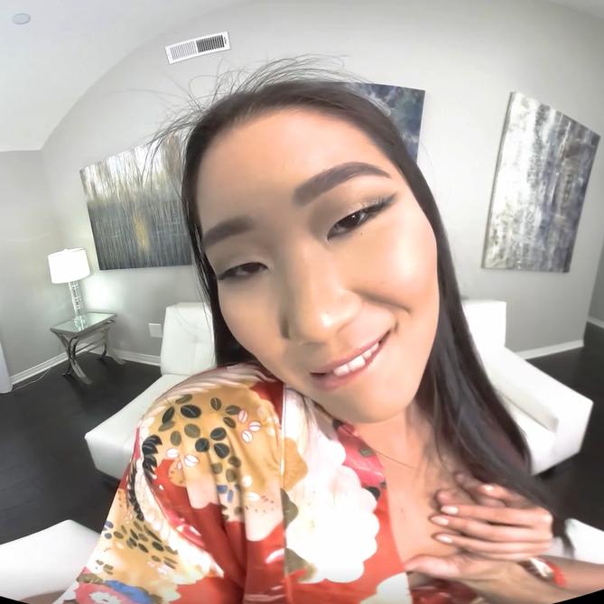 Solo in the geisha house VR Porn Video